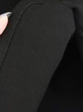 Flap bootcut pants