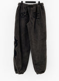 Karan Fleece Patch Jogger Pants