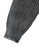 PIGMENT MESH ZIP UP KNIT