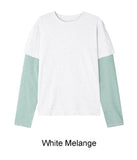 Hass striped layered t-shirt