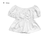 Yota Off Shoulder Short Sleeve Blouse