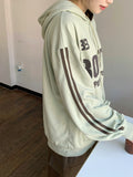 Denna Boston Lettering Color Matching Hoodie