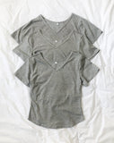 Moent 3-Neck Short Sleeve T-Shirt