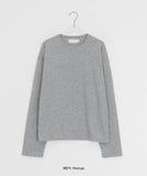 Kayushi Basic Color Layered Long Sleeve Tee