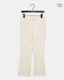 Chahi Brushed Slim Bootcut Corduroy Pants