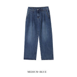 Dennis Two Tuck Washed Denim