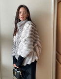 Minette Ecofur Zip-up Short Jacket