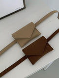 Trick Suede Card Holder Belt