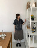 Hakan Vintage Cargo Bermuda Pants