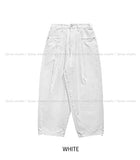 Brit Pleats Pintuck Balloon Pants