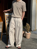 Halo Linen Two Tuck Pants