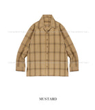 Wider check classic shirt
