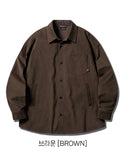 Duff Overfit Peach Cotton Shirt
