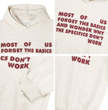 Kenan MOST Crop Brushed Hoodie