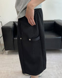 Karoon Button Bermuda Pants