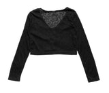 Tessa V Crop Cardigan