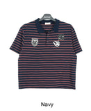 Tony Wappen Stripe Collar Tee