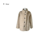Rodin Fluffy Fur Wool Half Coat