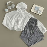 Cooling Banding Span Straight Pants