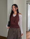 Heid Halter Layer Long Sleeveless