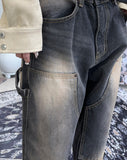 Kenin Washing Carpenter Denim Pants
