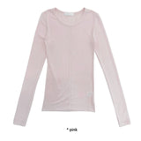 PASTEL SLIM LONG SLEEVE