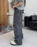 Fedon Curved Pocket Dyeing Pants