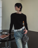Howdy Muscle Fit Ribbed Knit