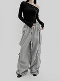 Winne Cargo Wide Sweatpants