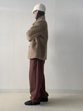 Toggle Duffel Half Fur Coat