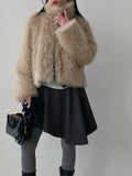 [3oz quilt] Moulin Hair Fur Jacket