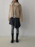 [3oz quilt] Moulin Hair Fur Jacket