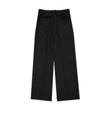 Cool Banding One Tuck Wide Slacks