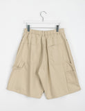 Wants Banding Carpender Bermuda Cotton Pants