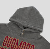 [Mink Fur] Lottery Velvet Corduroy Crop Hoodie