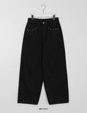 Kadabi Eyelet Cotton Wide Pants