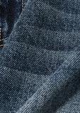 PINCH WIND SEMI WIDE DENIM PANTS