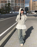 [A/M] Moda Frill Layered Mini One Piece