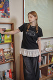 Kitty Home Crop Short Sleeve Tee