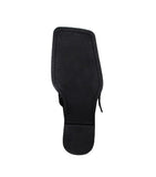 SQUARE STRAP ANKLE BOOTS