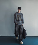 Ride Print Over Knit Tee