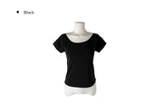 Danley Lip Neck One-Shoulder Raglan Short Sleeve T-Shirt