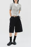 Tyla Cargo Bermuda Shorts