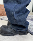 Dape embroidered fly denim pants