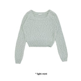 SQUARE-NECK KNIT