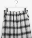 [unisex] Meld banding hairy check string pants