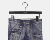 Faro Y2K Mini Double Pocket Washing Denim Bootcut Pants