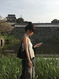 Hot Nylon Two-Pocket Shoulder Bag