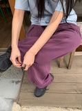 [unisex] Mihi Cut Wide Banding Pants