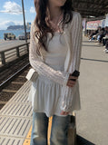 Hachu Lace Slim Fit Lovely Cardigan
